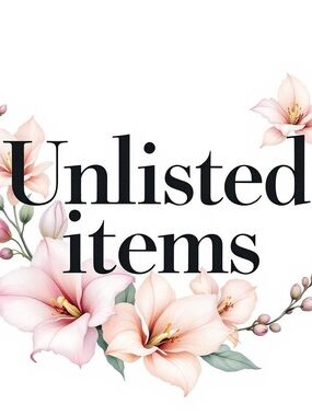 Unlisted Items'